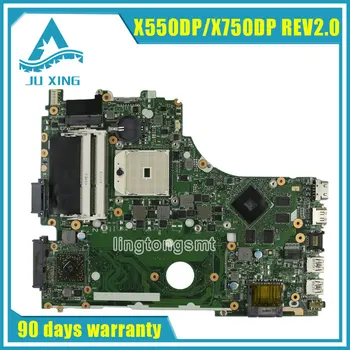 For ASUS X750DP K550D X550D X550DP laptop bundkort X750DP rev2.0 bundkort testet arbejde