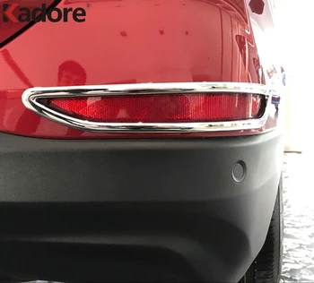 For Chevrolet Holden Equinox Tredje GE 2018-2020 Chrome Bil bagfra FogLight Lampe Dække Trim Hale tågelygter Mærkat Tilbehør