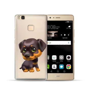 For coque Huawei P9 lite 2017 tilfælde Sød hund Blødt TPU cover til Huawei P9 lite 2017 sag nye ankomst til Huawei P9 lite 2017