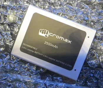 For D340 MICROMAX batteri D340 2500MAH batteri Mobiltelefon Li-ion-Batteri Udskiftning