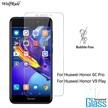 For Glas Huawei Honor 6C Pro Skærm Protektor Hærdet Glas Til Huawei Honor 6C Pro Glas Telefon Film Til Huawei Honor V9 Spil