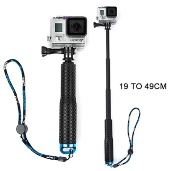 For Go Pro Tilbehør til Håndholdte Udvides Pole Monopod Selfie Stick til GoPro HERO5 HERO4 Session HERO 5 4 3+ 3 2 1 SJ4000