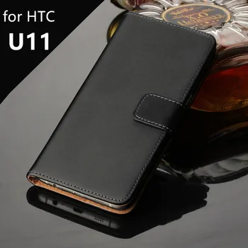 For HTC U11 dække sagen Premium PU Læder Tegnebog Flip taske til HTC U11 med Kort Slots og Kontant Indehaveren GG