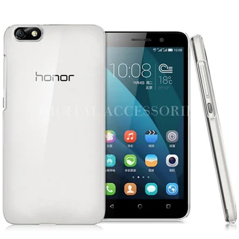 For Huawei 4X Nye Ankomst Ultra Tynd Gennemsigtig Snavs-Resistent Plast Krystal Clear Hårdt bagcover Tilfældet for Huawei Honor 4X