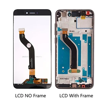 For Huawei Honor 8 Lite LCD-Skærm Touch screen Test-God Digitizer Assembly Erstatning For Huawei P8 Lite 2017 Telefon