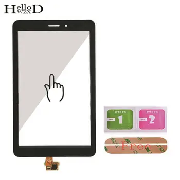 For Huawei Mediapad T1 8.0 3G-S8-701u / Ære Pad T1 S8-701 Touch Screen Digitizer Touch Glas Panel Foran Linsen Selvklæbende Sensor