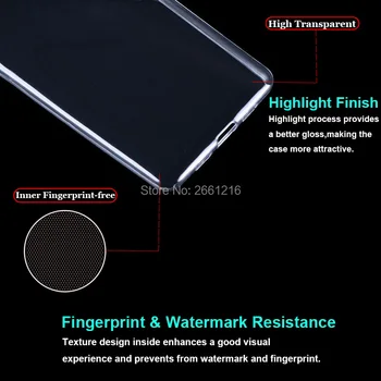 For Huawei Y7 Nye Ultra Tynd og Blød TPU Kamera Beskytte Silicium Gel Gennemsigtig Sagen Tilbage Dække For Huawei Y7 5.5