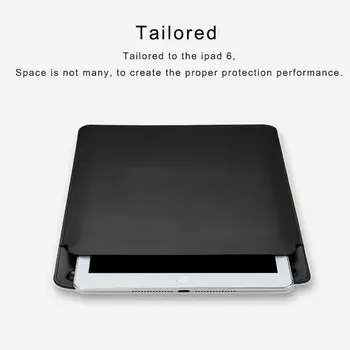 For iPad Pro 10.5 9.7 2017 Premium PU læder Sleeve Tilfælde Pouch Taske Cover med Blyant Slot til iPad Pro 10.5 9.7 tommer Sag bag