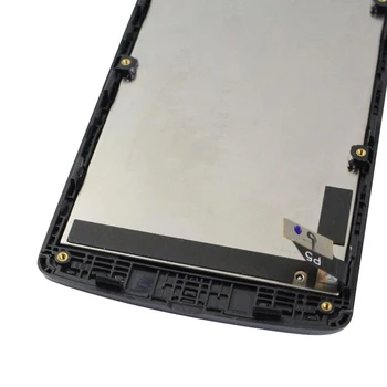 For LG H340 h320 h324 H340N H326 MS345 C50 LCD-Skærm Touch screen Digitizer Assembly Med Rammen Sort Gratis Fragt