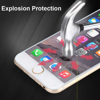 For LG L Fino D295 D295N Hærdet Glas Blank 9H 2.5 D-Anti-Shatter HD Premium Screen Protector Guard Beskyttende Film Mobiltelefon