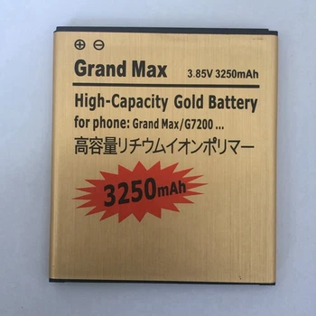 For Max G7200 3250mAh genopladeligt batteri EB-BG720CBC til Samsung Galaxy Grand3 G7200 G7202 G7208V G7209 telefonens batteri