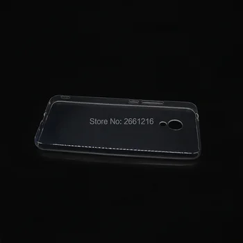 For Meizu M5S Mini Kamera Beskytte Blødt TPU Silicium Gel Gennemsigtig Sagen Tilbage Boliger Dækning For Meizu M5S Mini 5.2