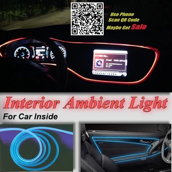 For Mercedes-Benz CLS-Klasse W219 W218 Bilen Omgivende Lys Panel-belysning Til Bil Inde i Køligt Lys / Optisk Fiber Band