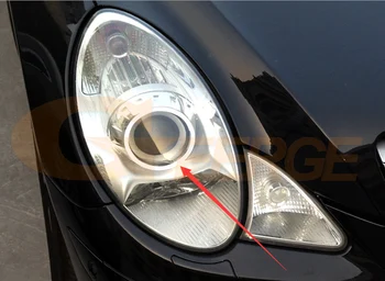 For Mercedes R320 R350 R500 63 06 07 08 09 10 forlygte Fremragende Ultra lyse belysning CCFL-Angel Eyes kit Halo Ring