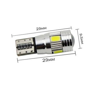 For Mitsubishi Asx Lancer 10 9 Outlander Pajero Sport Colt Carisma Canbus L200 T10 W5W SMD 5630 Bil LED Clearance Parkering Lys