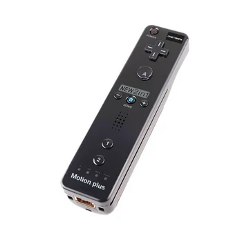 For Nintendo 2 i 1 For Wiimote Indbygget Motion Plus Inde Remote Controller Til Wii Remote Motionplus Med Silikone Case