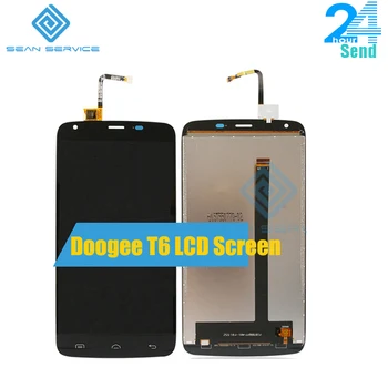 For Oprindelige DOOGEE T6 LCD-lcd Display+Touch Screen Digitizer Assembly Udskiftning DOOGEE T6 pro 5.5 tommer Testet Skærmen