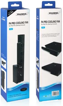 For PS4 Pro Køler,køleventilator Til PS4 Pro USB Eksterne USB-5-Fan Super Turbo Temperatur Kontrol For Playstation 4 Pro Konsol