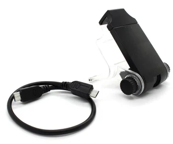 For PS4 Slank PS4 Pro Spil Controller: DualShock 4 Med USB-Celle Mobiltelefon Smart Klip Klemme Holder Stand Beslag+Caps 8stk