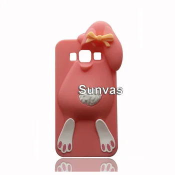 For Samsung Galaxy J3 J5 J7 A5 A7 () 3D-Tegnefilm Søde Bløde Silikone Case Tilbage Dække Huden Til J3 J5 J7 A5 A7