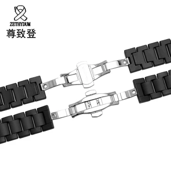 For Samsung Gear S2/S3 urrem kvalitet krat keramiske urrem 20mm 22mm luksus metal armbånd til Huawei watch 2