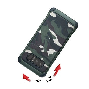 For Samsung J2 J5 J7 C7 C8 A7 G5 2017 Tilfælde Hær Camo Camouflage TPU + PC Armor Case Til Samsung S9 S8 Plus S7 S6 Kant Note8 Sag