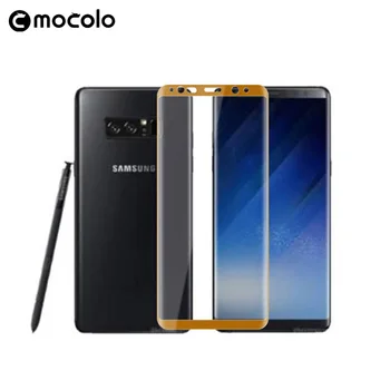 For Samsung Note 8 Screen Protector Mocolo Luksus Buet Kant 9H 3D Hærdet Glas til Samsung Galaxy Note 8 Screen Protector