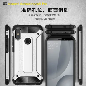 For Xiaomi 6X A1 Max2 Tilfælde Blødt TPU Silicium Hybrid Luksus Combo Robust Telefon Coque For Xiaomi 5 5C 5S 6X 6 plus bagcoveret