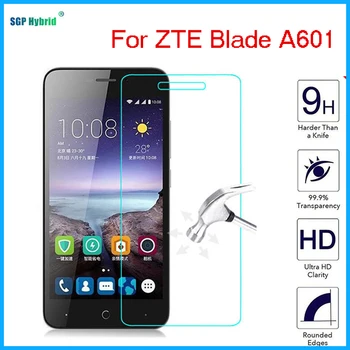 For ZTE Blade A601 hærdet glas screen protector Film Til ZTE Blade Et 601 Oprindelige 2,5 D 9H præmie Telefon beskyttende Film sag