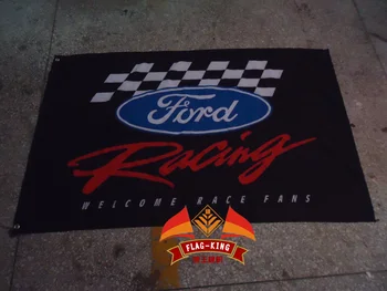 Ford bil racing team flag,Ford club banner,90*150 CM polyester flagking mærke flag