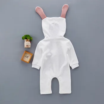 Foråret Baby Rompers Bomuld, Mærke Baby Kostumer Baby Drenge Piger Tøj 3 6 9 Måneder Sød kanin Spædbarn Buksedragt Tøj