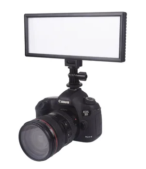 Foto Studio sæt 2x Viltrox L132T Bi-Color Dæmpbar LED Video Light + 2x Lys Stå +2x AC-Adapter til DSLR-Kamera Foto