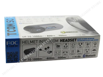FreedConn 2STK LCD-Skærmen FM-Funktion 3Riders Hi-Fi-Højttaler Motorcykel Intercom BT Trådløse Bluetooth-Samtaleanlæg Hjelm Headset