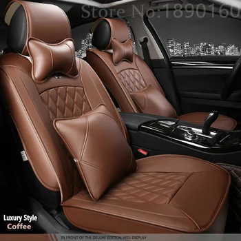 ( Front + Bag ) Særlige Læder bil sædebetræk For Hyundai solaris ix35 i30 ix25 accent, Elantra tucson Sonata auto tilbehør