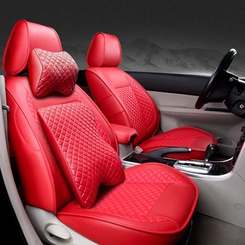 ( Front + Bag ) Særlige Læder bil sædebetræk Til Toyota Corolla Camry Rav4 Auris Prius Yalis Avensis SUV auto tilbehør