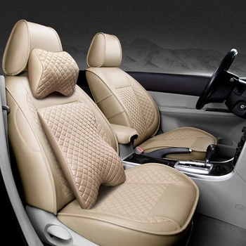 ( Front + Bag ) Særlige Læder bil sædebetræk Til Toyota Corolla Camry Rav4 Auris Prius Yalis Avensis SUV auto tilbehør