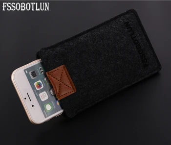 FSSOBOTLUN,3 Farver,For Apple iPhone X cover Til iPhone 10 Luksus Sag Håndlavet Uld Filt Sleeve Taske-Etui Cover Til iPhoneX 5.8