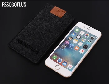 FSSOBOTLUN,3 Farver,For Apple iPhone X cover Til iPhone 10 Luksus Sag Håndlavet Uld Filt Sleeve Taske-Etui Cover Til iPhoneX 5.8