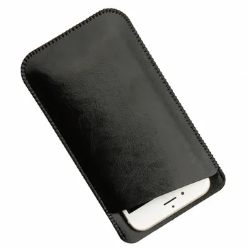 FSSOBOTLUN For OUKITEL U11 Plus Tilfælde Luksus Dobbelt lag Microfiber Læder Phone sleeve Taske Dække Pose Lomme med Kort Slot