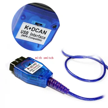 FT232RL Chip INPA/Ediabas K+D USB-Interface Til bmw OBD KAN Scanne Læser Diagnostiske Kabel Skiftede STORBRITANNIEN INPA DIS SSS NCS Kodning