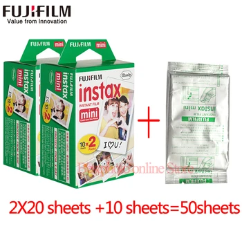 Fujifilm fuji instax mini 8 9 film 50 ark hvid Kant film for Fujifilm Instant Kamera mini 8 9 7 25 50 90 Fotopapir