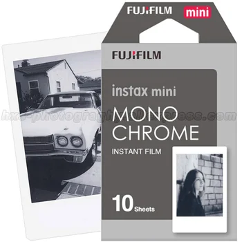 Fujifilm Fuji Instax Mini 9 Film Monokrome 10pcs For Mini 8 9 7 7 50'erne 50i 90 25 dw Dele SP-1 Polaroid Øjeblikkelig Foto Kamera