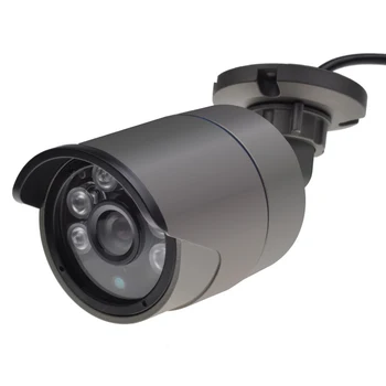 FULL HD IP-Kamera, 1080P SONY IMX322 Sensor 6STK ARRAY Udendørs Vandtæt Bullet ONVIF P2P HISILION Processor DC12V/48V PoE