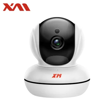 Full HD IP-Kamera WiFi 1080P 2MP Hjem Smart Mini overvågningskamera Trådløs 140 Bred Vinkel PAN Tilt Overvågning IP-Video Cam P2P