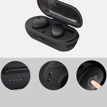 Fuloophi TWS Professionel Vandtæt Touch Sport Trådløse Hovedtelefoner Mini Bluetooth in-ear Earburds Sport Bluetooth hovedtelefon