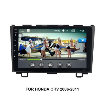 Funrover 2 din Android 8.0 Bil DVD-GPS for Honda CRV CR-V 2006 2007 2008 2009 2010 2011 wifi Video radio 1024*600 9inch 2G+32ROM