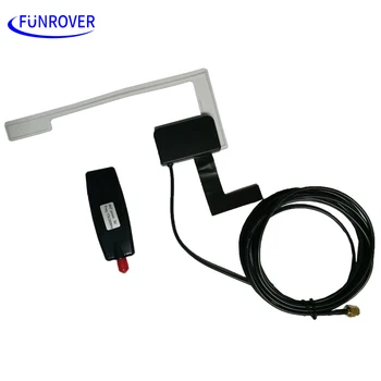 FUNROVER DAB+ usb-Boks, USB-dongle med antenne til Android bil dvd-afspiller bil radio gps med 6.0 eller 7.1 os-og DAB-anvendelse