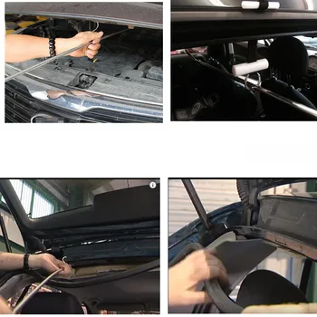 Furuix PDR Stang Dent Removal Tools PDR Værktøj Paintless Hagl Fjernelse Dent Auto Bil Ding Dent reparationssæt, Stang, Hammer,