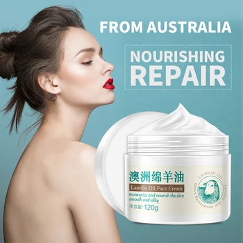 Får olie Essensen Nære Creme Fugtgivende Creme Forbedre Tør Ansigt hudpleje Kridtning Facial Care Face Cream 120G Australien