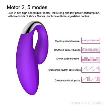 G-spot sexlegetøj Vibrator for Par, 10 Meter fjernbetjening massager vibrator, Sex Legetøj Til Kvinde, Voksen Flydende Silikone